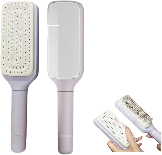 Self Cleaning Hair Brushes